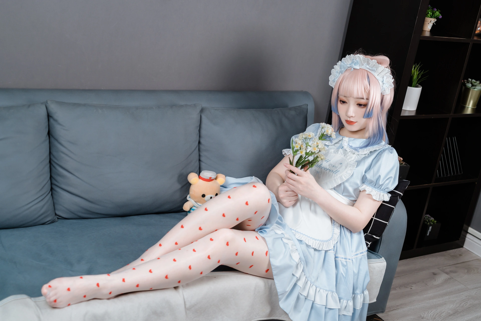 [YITUYU艺图语]2023.11.25 心海女仆装 桃墨公子x 1